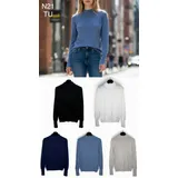 Maglierie&Felpe(D) Genere Pullover Pullover Donna Autunno/Inverno Made in Cina Quotidiano Vari Colori Standard Monocromo — foto 1