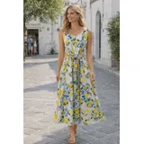 Vestiti Genere Vestiti Donna Estate Made in Italia Tempo libero Colore Unico Standard Stampata — foto 1