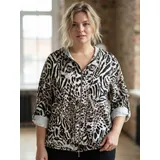 Giacca Leggere Giacca Donna Primavera/Estate Oversize Stampata — foto 1