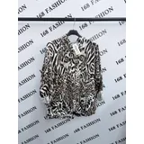 Giacca Leggere Giacca Donna Primavera/Estate Oversize Stampata — foto 3