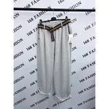 Pantaloni Sportivi Giacca Leggere Donna Primavera/Estate Made in Italia Tempo libero Colore Unico Standard — foto 8