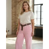 Pantaloni Sportivi Giacca Leggere Donna Primavera/Estate Made in Italia Tempo libero Colore Unico Standard — foto 3