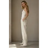 Pantaloni Donna Autunno/Inverno Made in Cina Tempo libero Colore Unico Standard in pelle Ecopelle — foto 7