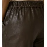 Pantaloni Donna Autunno/Inverno Made in Cina Tempo libero Colore Unico Standard in pelle Ecopelle — foto 11
