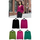 Maglierie&Felpe(D) Genere Pullover Pullover Donna Autunno/Inverno Made in Cina Quotidiano Vari Colori Standard Monocromo — foto 1