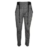 Pantaloni Donna Autunno/Inverno Made in Cina Sportivo Colore Unico Curvy(taglie forti) Lacci — foto 1