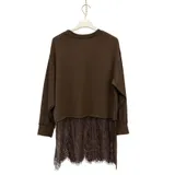 T-Shirt Donna Autunno/Inverno Made in Italia Quotidiano Vari Colori Standard — foto 5