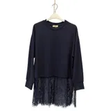 T-Shirt Donna Autunno/Inverno Made in Italia Quotidiano Vari Colori Standard — foto 3