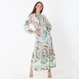 Vestiti Donna Primavera/Estate Made in Italia Tempo libero Vari Colori Standard Lacci — foto 1