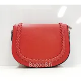 Borsa a Tracolla Donna Made in Italia Vari Colori Cerniera lampo Natale — foto 3