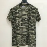 T-shirt Uomo Primavera/Estate Made in Cina Tempo libero Colore Unico Oversize Senza Chiusura — foto 1