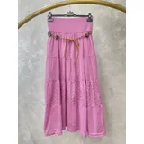 Gonna  Donna Primavera/Estate Made in Italia Quotidiano Colore Unico Standard — foto 2