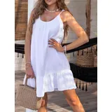 Vestiti Donna Estate Made in Italia Tempo libero Colore Unico Standard Cotone — foto 1