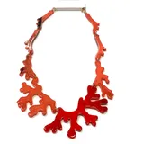 Collana Donna Primavera/Estate Made in Cina Quotidiano Colore Unico Natale — foto 1