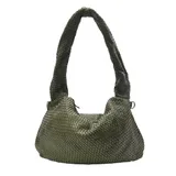 Borsa Spalla Borse Vintage Donna Quattro stagioni Made in Italia Quotidiano Vari Colori Tessuto 5 colori Cerniera lampo  — foto 1