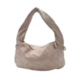 Borsa Spalla Borse Vintage Donna Quattro stagioni Made in Italia Quotidiano Vari Colori Tessuto 5 colori Cerniera lampo  — foto 2