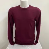 Pullover Uomo Autunno/Inverno Made in Cina Tempo libero Colore Unico Standard elastico — foto 1