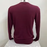 Pullover Uomo Autunno/Inverno Made in Cina Tempo libero Colore Unico Standard elastico — foto 3