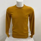 Pullover Uomo Autunno/Inverno Made in Cina Tempo libero Colore Unico Standard elastico — foto 1