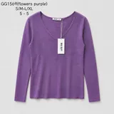 Pullover Donna Autunno/Inverno Made in Cina Quotidiano Vari Colori Standard — foto 4