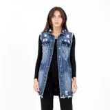 Giacca di Jeans Donna Autunno/Inverno Made in Cina Quotidiano Vari Colori Standard — foto 1