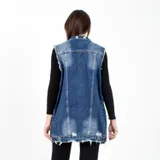 Giacca di Jeans Donna Autunno/Inverno Made in Cina Quotidiano Vari Colori Standard — foto 4