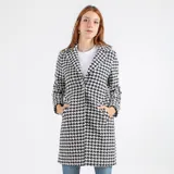 Cappotti Classici Donna Autunno/Inverno Made in Cina Quotidiano Vari Colori Standard Bottoni — foto 3