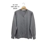 Cardigan Donna Autunno/Inverno Made in Cina Quotidiano Vari Colori Curvy(taglie forti) — foto 3