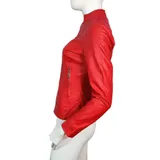 Giacca di Pelle Donna Autunno/Inverno Made in Cina Tempo libero Colore Unico Standard Cerniera lampo Natale — foto 3