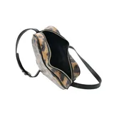 Borsa a Tracolla Donna Autunno/Inverno Made in Italia Quotidiano Colore Unico Cerniera lampo — foto 4