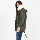 Cappotti Corti Donna Inverno Made in Cina Tempo libero Colore Unico Standard — foto 4