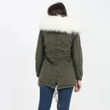 Cappotti Corti Donna Inverno Made in Cina Tempo libero Colore Unico Standard — foto 5
