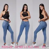 Jeans Skinny Donna Primavera/Estate Made in Cina Tempo libero Colore Unico Standard — foto 1