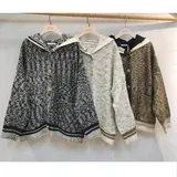 Cardigan Donna Autunno/Inverno Made in Cina Quotidiano Vari Colori Standard — foto 1