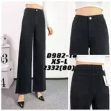 Jeans Larghi Donna Quattro stagioni Made in Cina Quotidiano Vari Colori Standard — foto 1