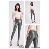 Pantaloni Donna Autunno/Inverno Made in Cina Quotidiano Vari Colori Standard Natale — foto 1