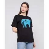 T-Shirt Donna Primavera Made in Turkey Tempo libero Vari Colori Standard — foto 1