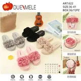 Ciabatte Donna Primavera/Estate Made in Cina Quotidiano Piatto Aperta — foto 1