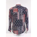 Camicia Uomo Primavera/Estate Made in Cina Quotidiano Vari Colori Standard Bottoni — foto 3