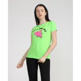 T-Shirt Donna Primavera/Estate Made in Italia Quotidiano Vari Colori Standard — foto 3