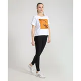 T-Shirt Donna Primavera/Estate Made in Italia Quotidiano Vari Colori Standard — foto 5