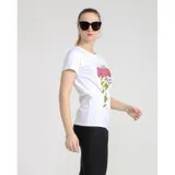 T-Shirt Donna Primavera/Estate Made in Italia Quotidiano Vari Colori Standard — foto 3