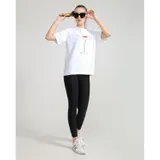 T-Shirt Donna Primavera/Estate Made in Italia Quotidiano Vari Colori Standard — foto 5