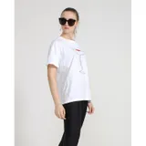T-Shirt Donna Primavera/Estate Made in Italia Quotidiano Vari Colori Standard — foto 3