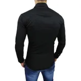Camicia Uomo Quattro stagioni Made in Cina Quotidiano Vari Colori Standard Bottoni — foto 3