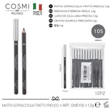 COSMI MILANO MATITA SOPRACCIGLIA TRATTO PRECISO N.105 MADE IN ITALY — foto 1