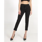 Pantaloni Donna Primavera/Estate Quotidiano Colore Unico Standard Lacci — foto 1